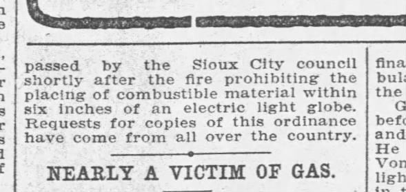 Clipping from Sioux City Journal